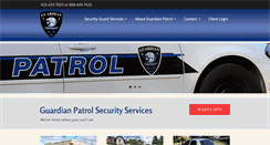 Desktop Screenshot of guardian-patrol.com